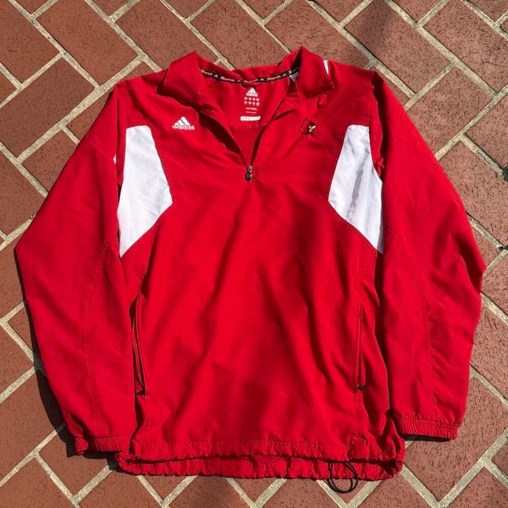 Louisville cardinals adidas climaproof windbreaker